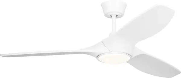 The Selen Smart Fan by Marie Flanigan combines sculptural simplicity with modern functionality. Its clean lines and integrated LED lighting create a balanced, contemporary presence that enhances any space without overwhelming it.