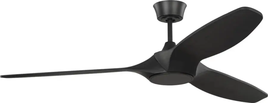 Selen Smart 60" LED Ceiling Fan in Midnight Black - Image 2