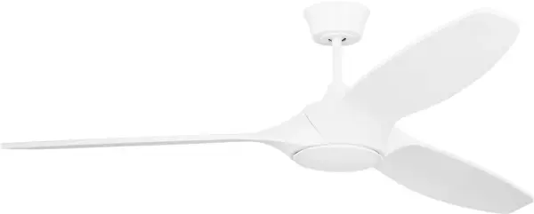 Selen Smart 60" LED Ceiling Fan in Matte White - Image 3