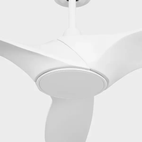 Selen Smart 60" LED Ceiling Fan in Matte White - Image 4