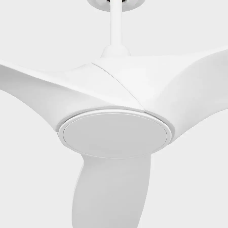 Selen Smart 60" LED Ceiling Fan in Matte White - Image 4