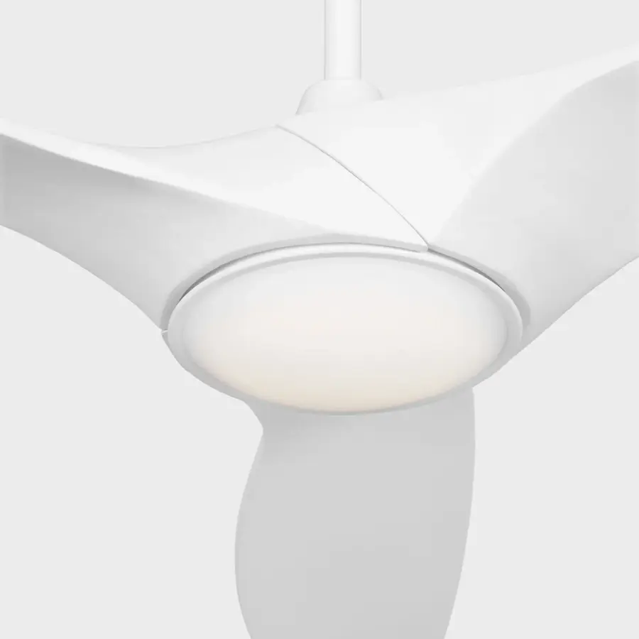 Selen Smart 60" LED Ceiling Fan in Matte White - Image 6