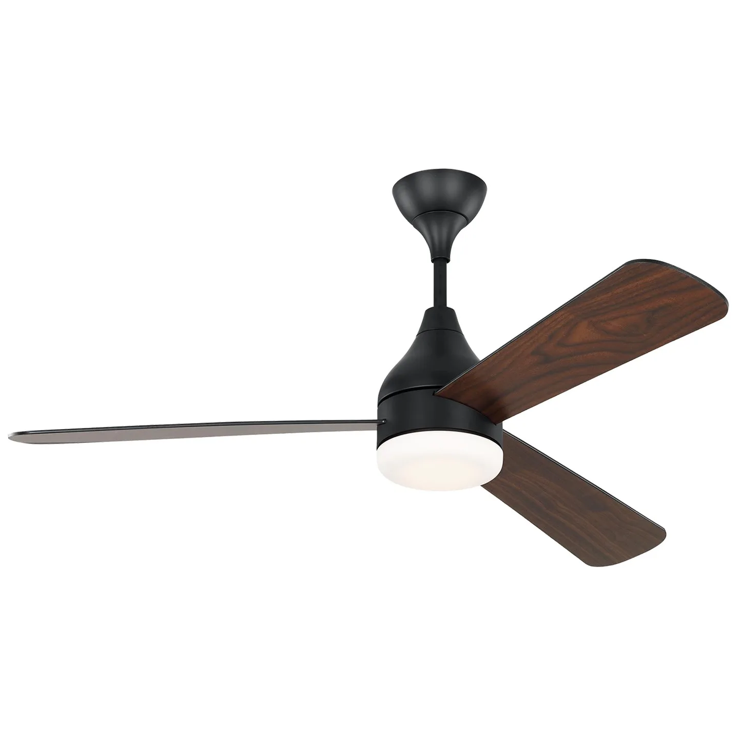 Streaming 52" Smart Ceiling Fan in Midnight Black