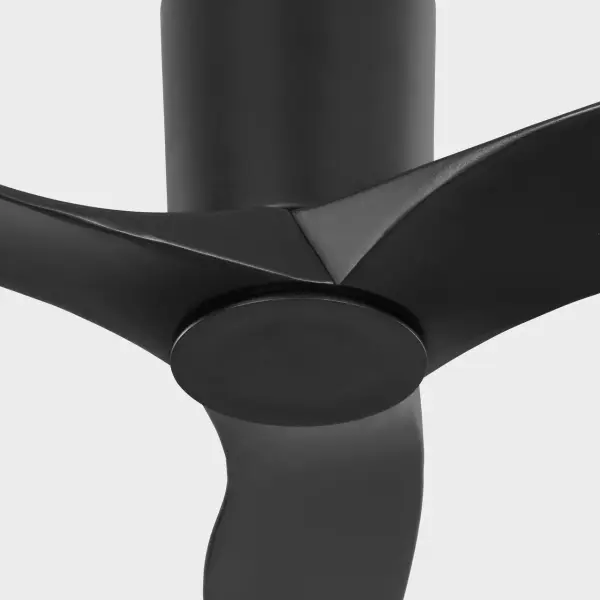 Seyra Smart 44" Hugger LED Ceiling Fan in Midnight Black - Image 3