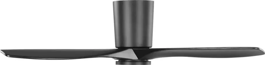 Seyra Smart 44" Hugger LED Ceiling Fan in Midnight Black - Image 5