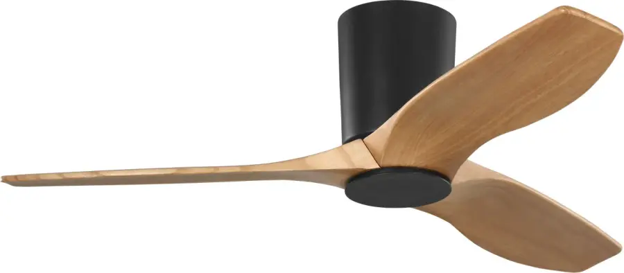 Seyra Smart 44" Hugger LED Ceiling Fan in Midnight Black - Image 3