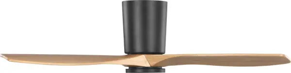 Seyra Smart 44" Hugger LED Ceiling Fan in Midnight Black - Image 4