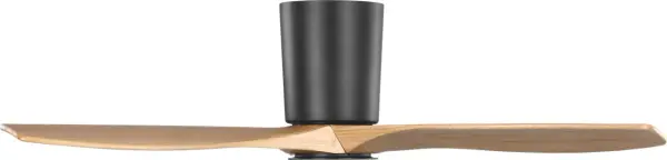 Seyra Smart 44" Hugger LED Ceiling Fan in Midnight Black - Image 6