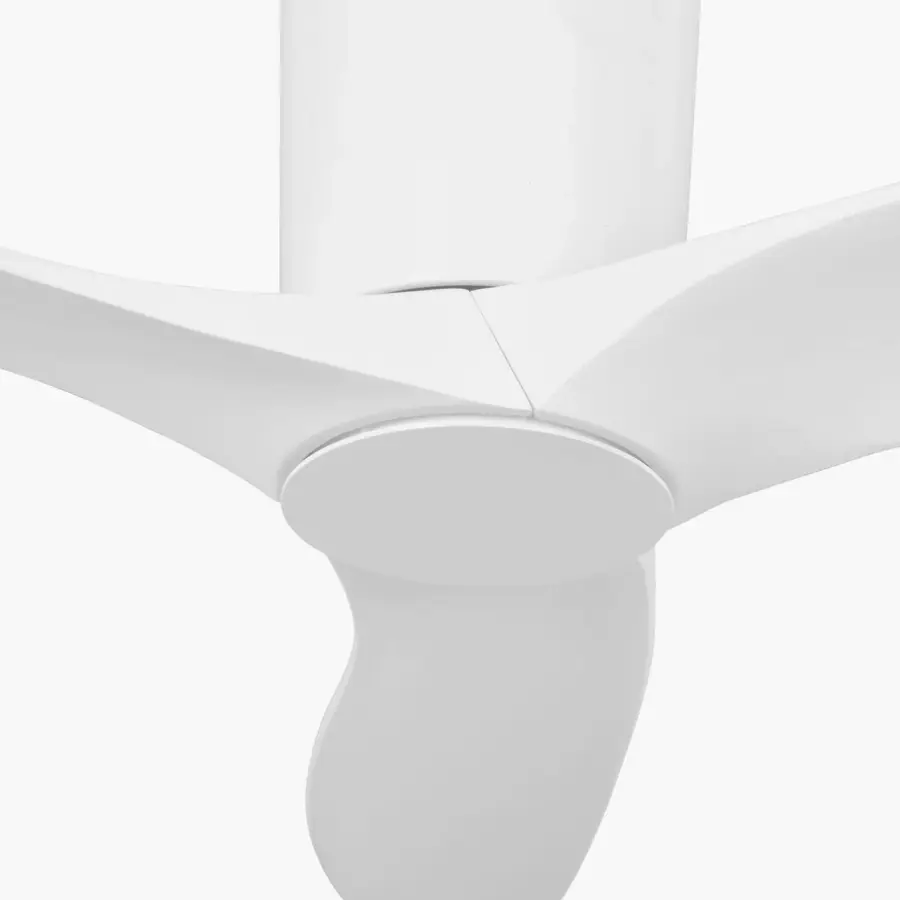 Seyra Smart 44" Hugger LED Ceiling Fan in Matte White - Image 3
