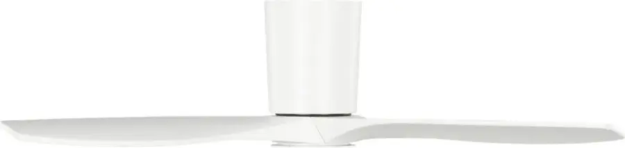 Seyra Smart 44" Hugger LED Ceiling Fan in Matte White - Image 4