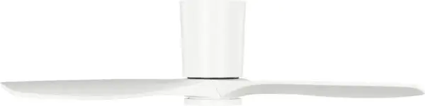 Seyra Smart 44" Hugger LED Ceiling Fan in Matte White - Image 5