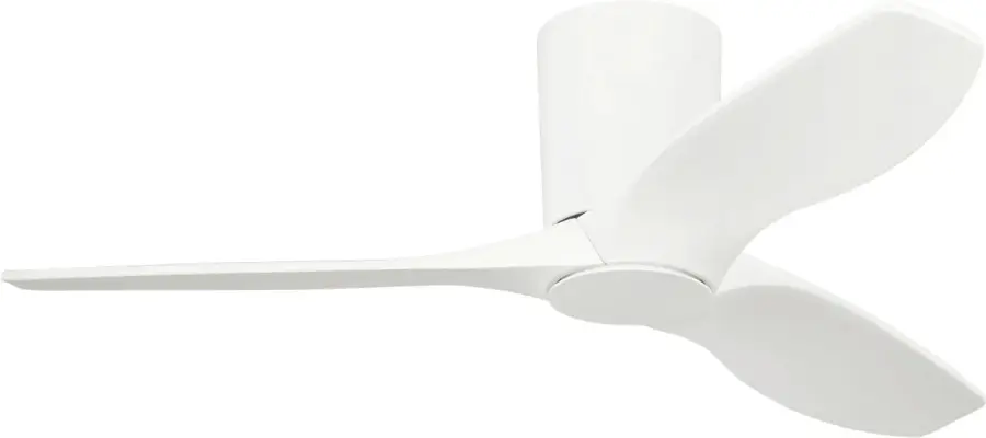 Seyra Smart 44" Hugger LED Ceiling Fan in Matte White - Image 6
