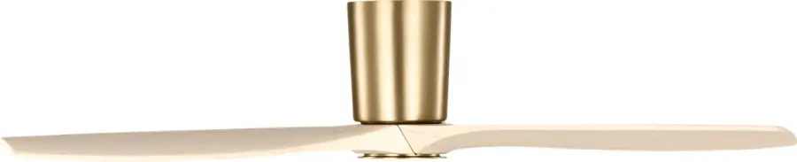 Seyra Smart 52" Hugger LED Ceiling Fan in Burnished Brass - Image 6