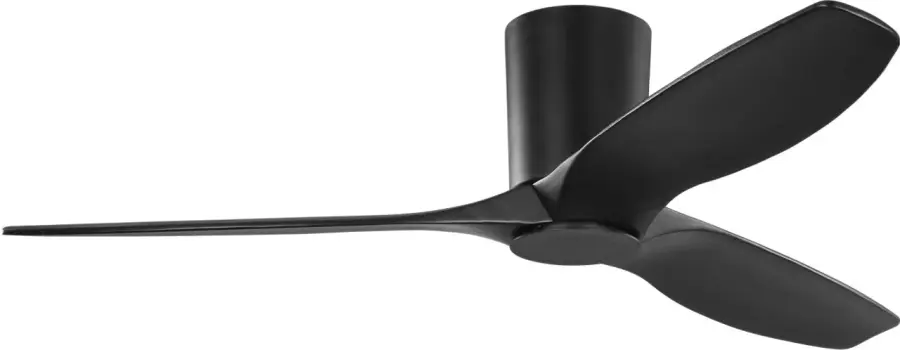 Seyra Smart 52" Hugger LED Ceiling Fan in Midnight Black - Image 3