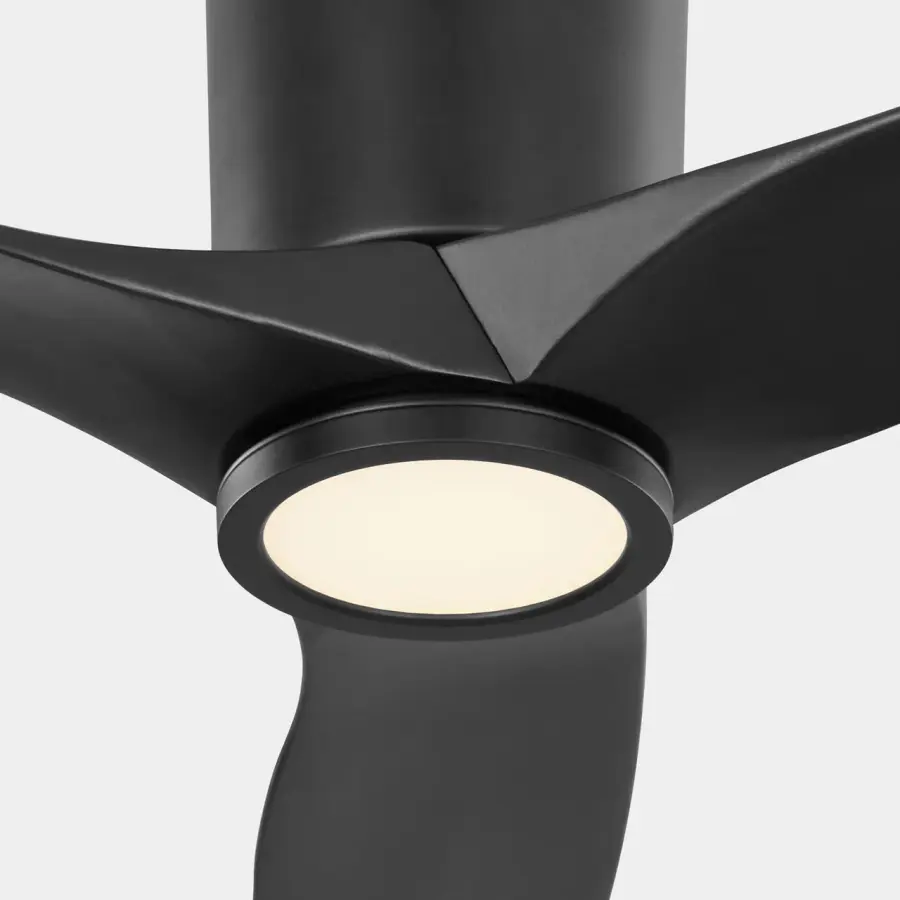 Seyra Smart 52" Hugger LED Ceiling Fan in Midnight Black - Image 5