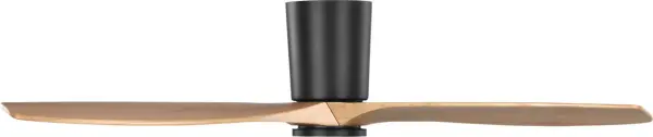 Seyra Smart 52" Hugger LED Ceiling Fan in Midnight Black - Image 3