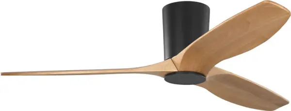 Seyra Smart 52" Hugger LED Ceiling Fan in Midnight Black - Image 6