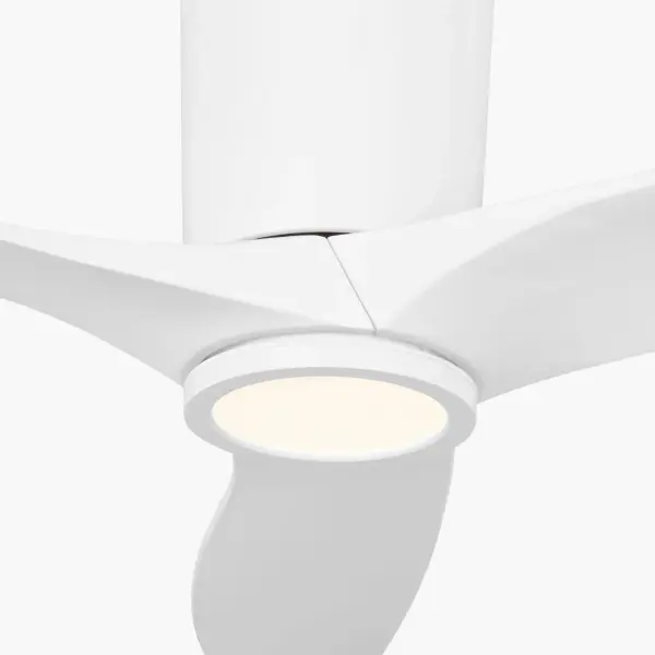 Seyra Smart 52" Hugger LED Ceiling Fan in Matte White - Image 5