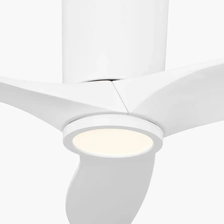 Seyra Smart 52" Hugger LED Ceiling Fan in Matte White - Image 5