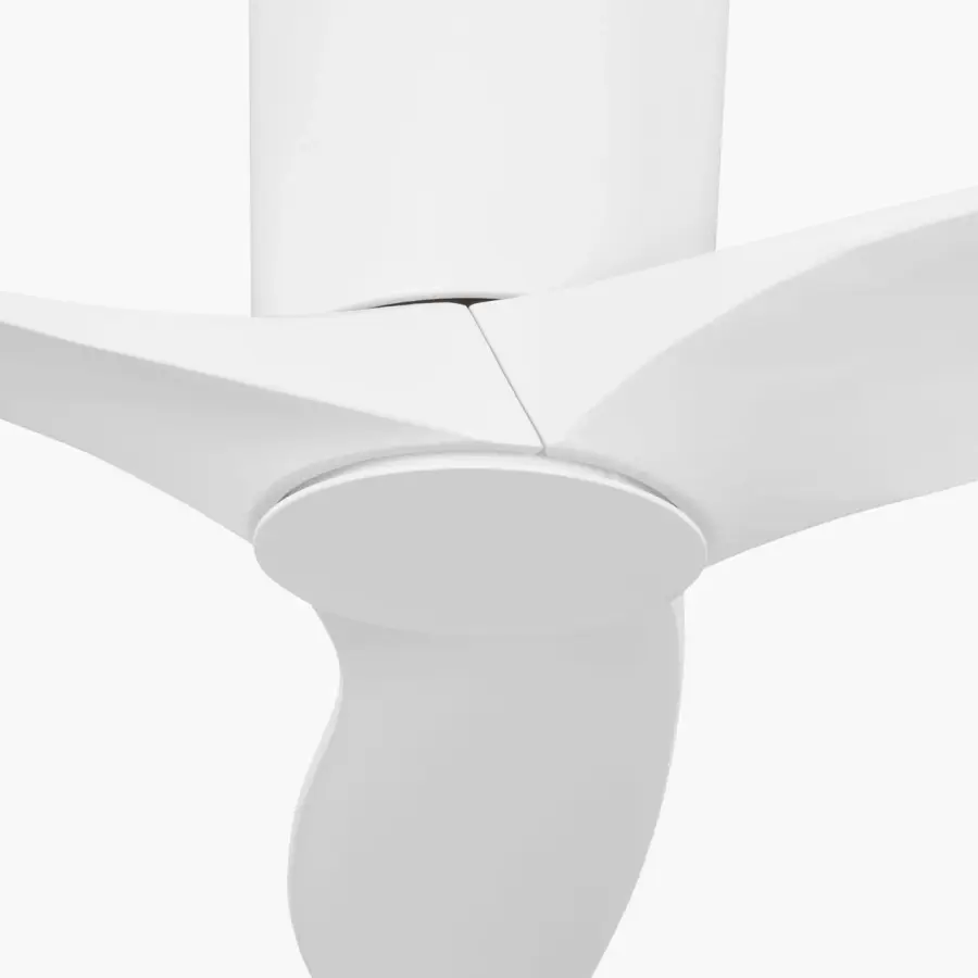 Seyra Smart 52" Hugger LED Ceiling Fan in Matte White - Image 6