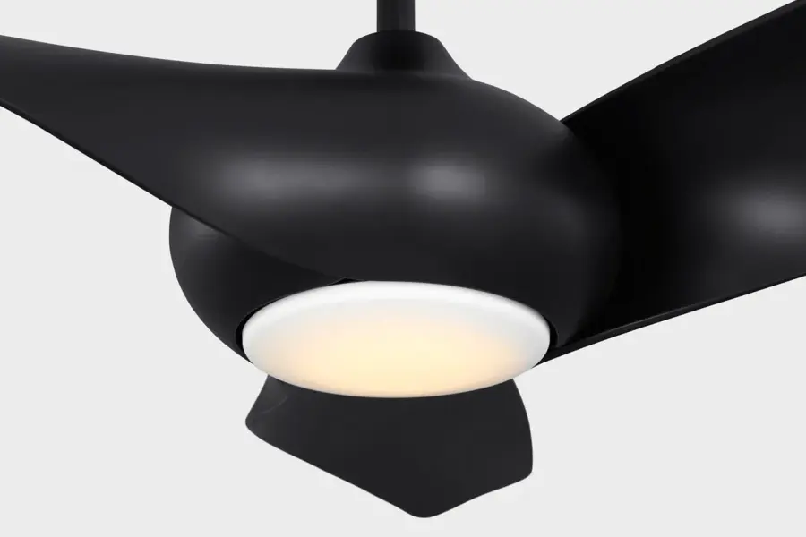 Topan Smart 52" LED Ceiling Fan in Midnight Black - Image 4