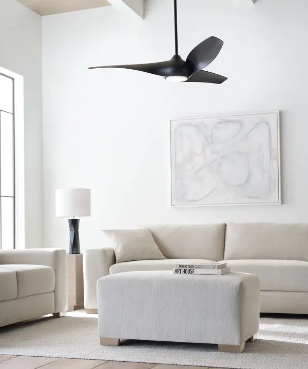 Topan Smart 52" LED Ceiling Fan in Midnight Black - Image 6