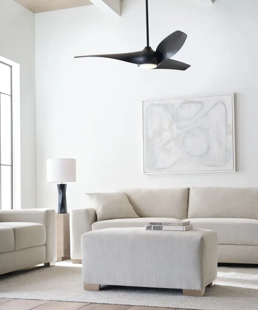 Topan Smart 52" LED Ceiling Fan in Midnight Black - Image 6