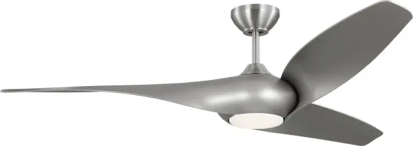The Topan Smart 60" combines innovative design with modern technology. Three gracefully twisted blades create a dynamic pinwheel effect while app control offers convenience. Damp-rated for versatility indoors or out.