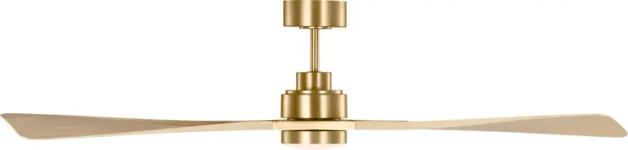 Trillium Smart 60" LED Ceiling Fan in Burnished Brass - Image 2