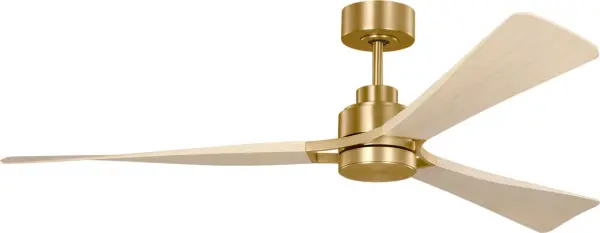 Trillium Smart 60" LED Ceiling Fan in Burnished Brass - Image 3