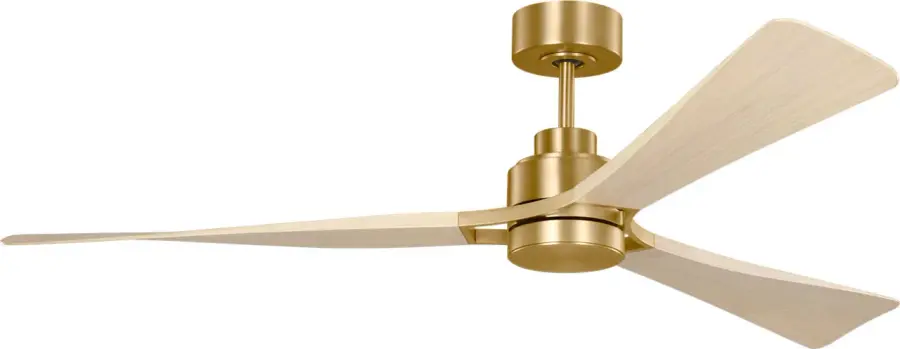 Trillium Smart 60" LED Ceiling Fan in Burnished Brass - Image 3