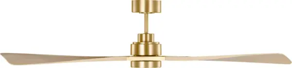 Trillium Smart 60" LED Ceiling Fan in Burnished Brass - Image 4