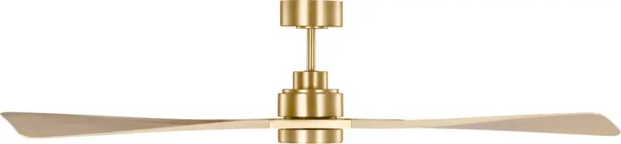 Trillium Smart 60" LED Ceiling Fan in Burnished Brass - Image 4