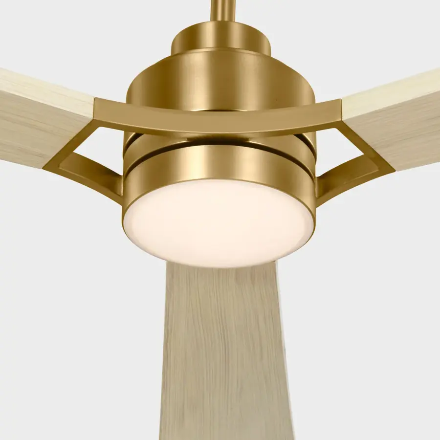 Trillium Smart 60" LED Ceiling Fan in Burnished Brass - Image 5