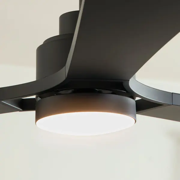 Trillium Smart 60" LED Ceiling Fan in Midnight Black - Image 11