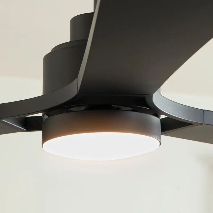 Trillium Smart 60" LED Ceiling Fan in Midnight Black - Image 11
