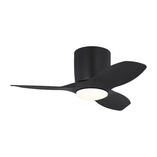 The Titus 32" Hugger combines sleek contemporary design with practical functionality. Its low-profile flush mount design and compact 32" blade span make it ideal for rooms with low ceilings or limited space.