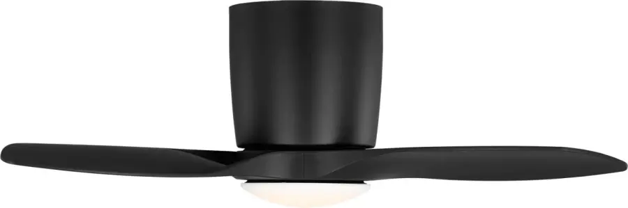 Titus 32" Hugger LED Ceiling Fan in Midnight Black - Image 3