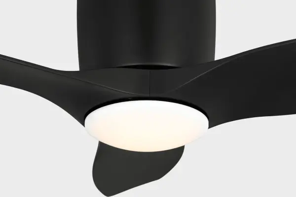 Titus 32" Hugger LED Ceiling Fan in Midnight Black - Image 6