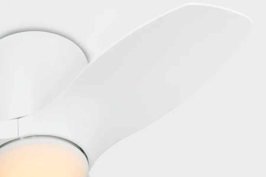 Titus 32" Hugger LED Ceiling Fan with Light Kit - Image 3