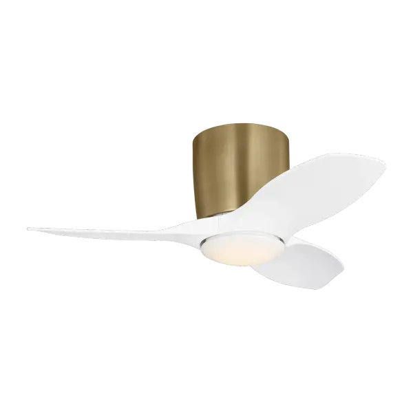 The Titus 32" Hugger combines sleek contemporary styling with practical functionality. Its low-profile flush mount design and compact 32" blade span make it ideal for rooms with low ceilings or limited space.