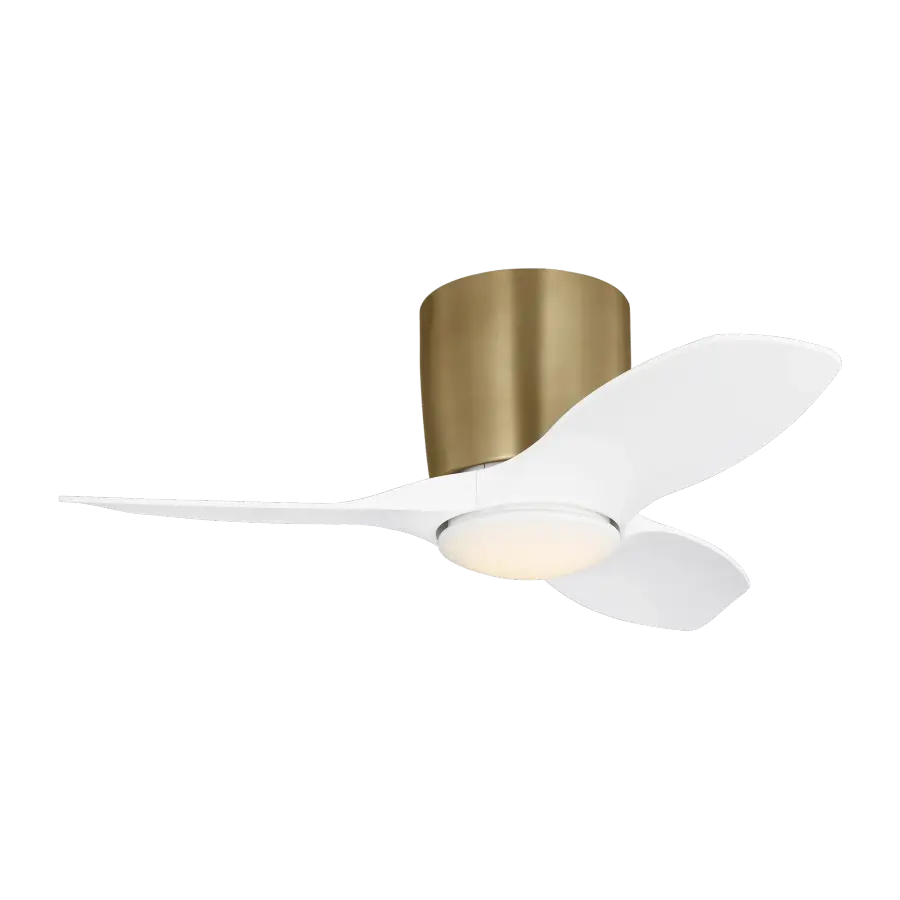 Titus 32" Hugger LED Ceiling Fan with Light Kit - Image 1
