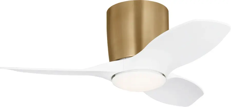 Titus 32" Hugger LED Ceiling Fan with Light Kit - Image 3