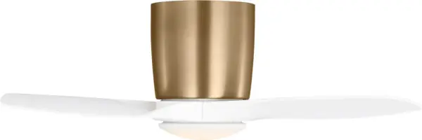 Titus 32" Hugger LED Ceiling Fan with Light Kit - Image 4