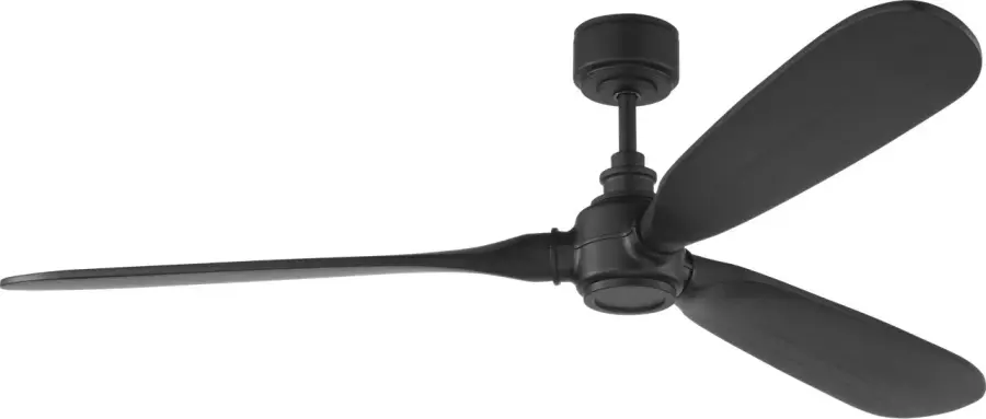 Valiant Smart 60" Ceiling Fan in Matte Black - Image 1