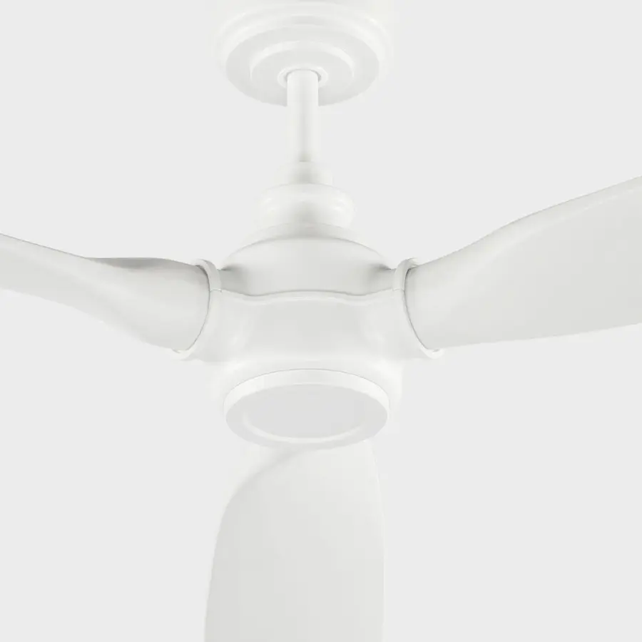 Valiant Smart 60" Ceiling Fan in Matte White - Image 3