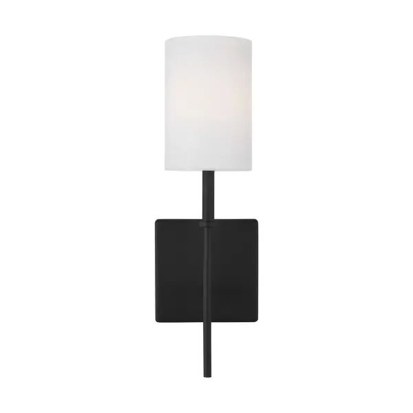 Foxdale One Light Bath Vanity in Midnight Black