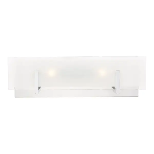 Syll Two Light Wall / Bath in Chrome