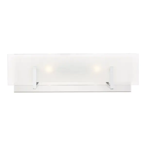 Syll Two Light Wall / Bath in Chrome