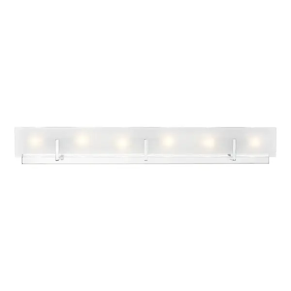 Syll 6-Light Bath Vanity in Chrome